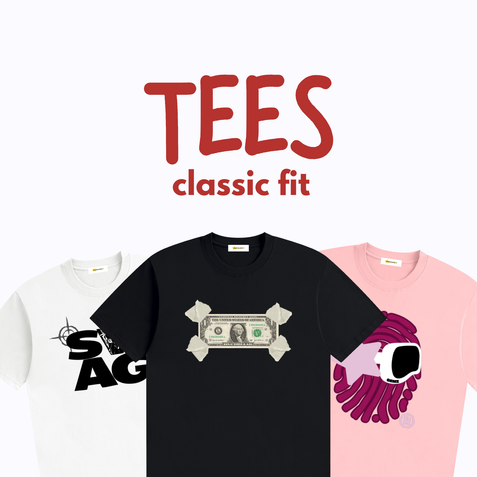 Classic fit Tees